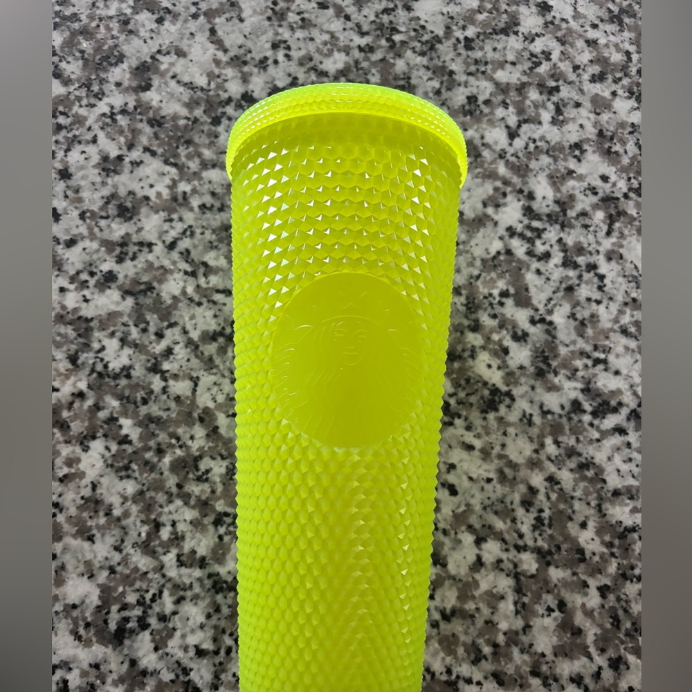 Starbucks Lime Green 2022 Textured Tumbler cup